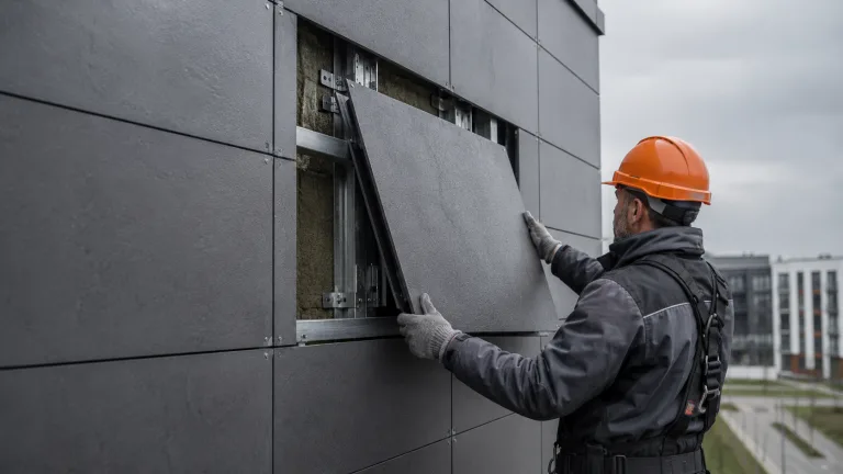 Контроль влаги в вентилируемых фасадах